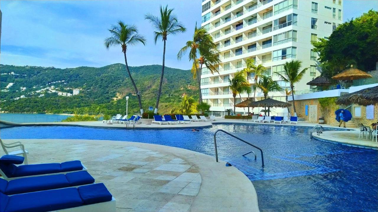 Departamento Con Preciosa Vista Al Mar En Acapulco Diamante Apartment Ngoại thất bức ảnh